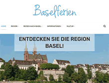 Tablet Screenshot of baselferien.ch